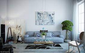 Quadri Per Soggiorno Moderno Le Ultime Tendenze Di Design Mondodesign It Soggiorno Blu Salotto Grigio Design Per Il Soggiorno