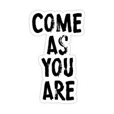 Come As You Are Sticker In 2020 Stickers Nirvana Sticker Design