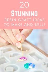 20 Stunning Resin Craft Ideas To Make And Sell Online Resin Crafts Diy Resin Projects Epoxy Resin Diy