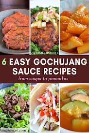 6 Easy Gochujang Sauce Recipes To Try Korean Food Side Dishes Sauce Recipes Gochujang