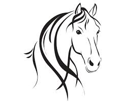 0 1024 853 Horse Head Drawing Horse Drawings Horse Silhouette