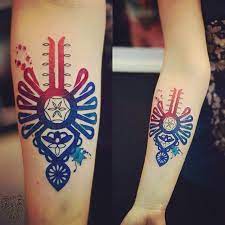 The sanskrit word for the symbol is pratik, which is derived from the root prati (going towards). Slavic Tattoos By Polish Artists Lamus Dworski