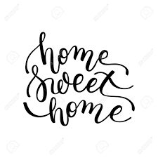 Enthalten sind, könnt ihr auch verschiedene packungen mit verschiedenen bildern drucken lassen. Home Sweet Home Hand Schriftzug Vorlage Fur Karte Plakat Druck Lizenzfrei Nutzbare Vektorgrafiken Clip Arts Illustrationen Image 94431802
