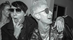 Now that's what i call music. Marilyn Manson Gives Machine Gun Kelly Personalized Dildo For His Birthday Revolver