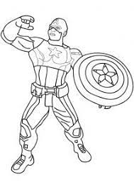 captain america free printable coloring pages for kids