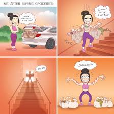 30 Comics Showing The Struggles Girls Have To Go Through To Stay In Shape Demilked