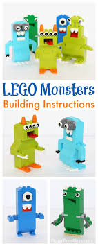 Lego Monsters Building Challenge For Kids Frugal Fun For Boys And Girls Lego Challenge Lego Activities Lego Projects