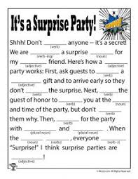 With word blanks, you can now play the same game online or print them out for free. Birthday Ad Libs For Kids Woo Jr Kids Activities Children S Publishing
