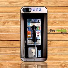 York Old Public Phone Booth Funny Case Cover For Iphone 7 7 6s 6 Plus 5s 5c Phone Case Cover Phone Booth