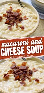 Macaroni Cheese Soup Warm Soup Recipes Hearty Soup Recipes Macaroni And Cheese Soup Recipe