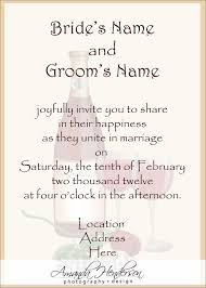 Wedding Ceremony Invitation Wording Samples Wedding Invitations Examples Wedding Invitation Quotes Second Wedding Invitations