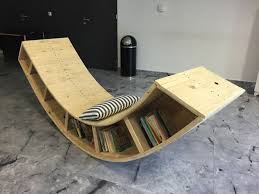 I decided to use a chair back. Diy Bookshelf Lounge Chair By Sofia Alexiou