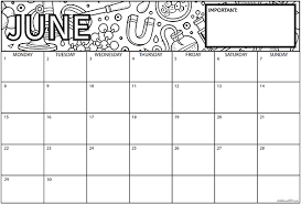 Blank printable calendar 2020 or other years. Printable Children S Calendar 2020 Help Tweens Teens Get Organized