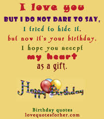 Take it with open arms, and embrace my hug. Quotes For Her Birthday Quotesgram