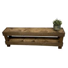 No frame particle board plastic polyester rattan stainless steel steel wood wood composite wood laminate wool wrought iron. The Gray Barn Graceland Rustic Farmhouse Wooden Bench Seat On Sale Overstock 30711609