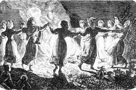 The summer solstice is a specific point in time when the sun reaches its highest point in the sky, with the earth's axis tilting most towards it and situated the solstice has been associated with pagans for as long as it has been celebrated and they call the day 'litha'. Summer Solstice Fire Dance From Gruza Area Of Serbia Pagan