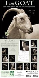 I Am Goat 2019 Wall Calendar Animal Portrait Photography And Wisdom From Nature S Philosophers By Kevin Horan Wall Calendar Pet Portraits Photography Calendar
