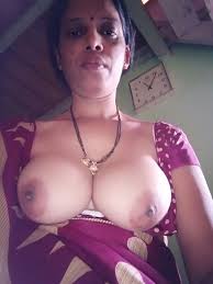 Village aunty nude selfie
