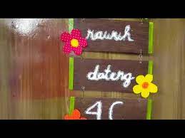 Biasanya mereka mendapat tugas kesenian dari gurunya untuk membuat sebuah karya dari bahan bekas yang sudah tidak terpakai. Lomba Menghias Kelas 4c Sd Igs Malang Youtube