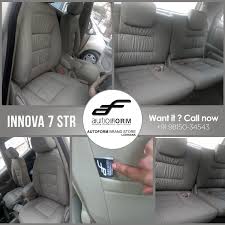 Best Branded Car Seat Covers In Ludhiana Toyota Innova 7 Str In I Grey Colour Of Riviera Series From Autoform India Looks Whole Honda City Ludhiana Car Seats