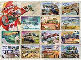 Maybe you would like to learn more about one of these? A Cobble Hill Puzzle Greetings From Canada 1000 Piece Travel Monuments Jigsaw Puzzle Santa Paintings Greetings Cobble Hill