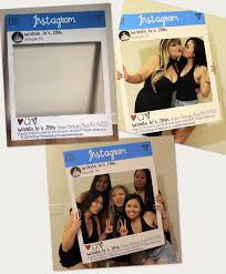 Cardboard Box Instagram Cutout For Birthday Instagram Frame Diy Instagram Photo Booth P Instagram Photo Prop Frame Instagram Frame Diy Instagram Photo Frame