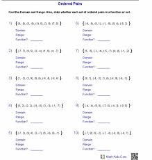 Solved Ordered Pairs Find The Domain And Range Also Sta Chegg Com