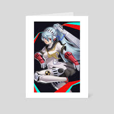 Labrys (Persona 4 Arena), an art card by Xith - INPRNT