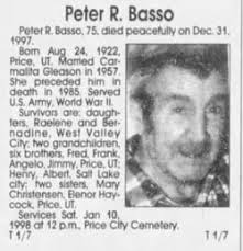 Peter Raymond Basso (1922-1997)