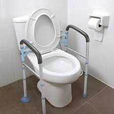 Therefore note the following in designing a bathroom for the elderly. Amazon Com Oasisspace Stand Alone Toilet Safety Rail Heavy Duty Medical Toilet Safety Frame For Elderly Handicap And Disabled Adjustable Bathroom Toilet Handrails Grab Bar Fit Any Toilet Health Personal