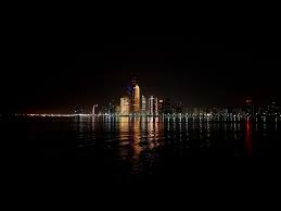Corniche Beach Abu Dhabi U A E United Arab Emirates New York Skyline Abu Dhabi