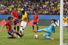 While brazil was carried into the penalty shootout to defeat mexico, la roja. Fifa U 17 World Cup Brazil Vs Spain Highlights As It Happened