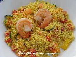 Couscous Aux Crevettes Et Legumes Recettes Couscous Recette Alimentation