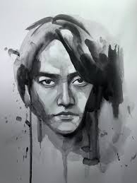 Pen & Ink portrait. Art Threads Practice makes progress, not perfection!  Embrace the journey of growth, knowing that every step forward is a  victory. Keep pushing, keep improving!