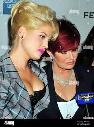 Ozzy and sharon osbourne hi-res stock photography and images