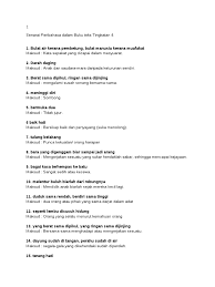 Suteja, rudi heru (2019) sekolah kita: Senarai Peribahasa Bahasa Melayu