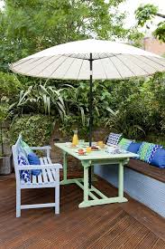 Easy Ideas For Adding Colour To The Garden Heart Home Painted Garden Furniture Backyard Furniture Cuprinol Garden Shades