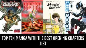 Top Ten Manga with the Best Opening Chapters - by Ebonyslayer | Anime-Planet