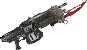 Gears Of War Pendulum Wars Lancer Replica The Pendulum Spanned The 79 Years Before The Locust Horde Invaded On Emergence Gears Of War Gears Of War 3 Gears