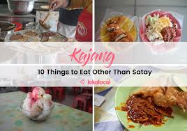 In this ultimate guide, you'll discover 50 of the best indonesian dishes you don't want to miss! Kajang 10 Food To Eat Other Than Satay Lokalocal