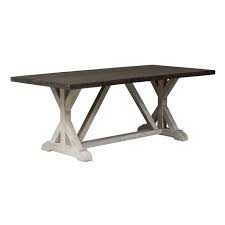 Shop The Willowrun Trestle Table And Dining Collection By Liberty At Woodstock Furniture Mattress Outlet Special Financing Ava Trestle Table Furniture Table