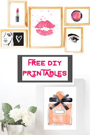 Glamour Art Prints Free Printables For Your Bathroom Or Beauty Station Free Art Prints Glamour Art Free Printable Wall Art