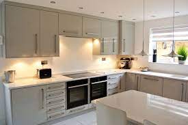 An Innova Altino Light Grey High Gloss Kitchen Modern Kitchen Real Kitchen High Gloss Kitchen