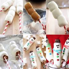 Gallery Ru Foto 90 Ideas 6 Mila29 Marshmallow Snowman Christmas Food White Chocolate