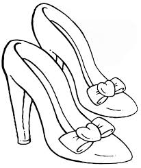 shoes coloring pages