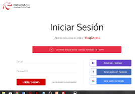 Accede a mis inversiones en el menú principal. Mi Usuario No Ingresa Con Google Community Support 000webhost Forum