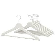 The solid wood adds a genuine sense of quality to your wardrobe. Bumerang Hanger White Ikea