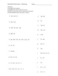 These problems require you to combine like terms and apply the distributive property. 660 Expressions And Equations Ideas In 2021 Middle School Math Teaching Math Math Classroom