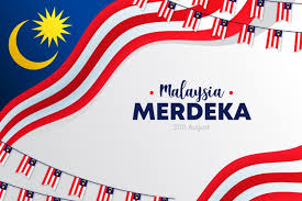 This is the official logo for hari kebangsaan 2018. Free Vector Hari Merdeka Event
