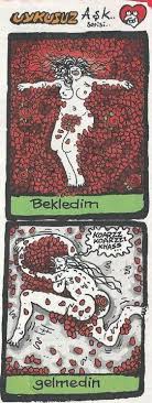 Umut Un Deli Yatarim Tasviri Karikatur Komik Mizah